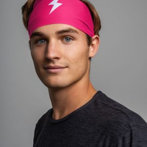 BRUCE BOLT Performance Headband - PINK